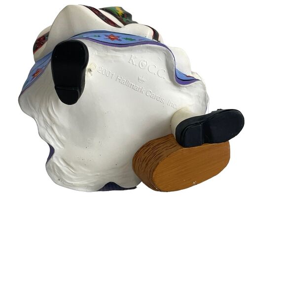 HALLMARK Keepsake 2001 LETTERA GLOBUS AND MRS. CLAUS Christmas Ornaments - Picture 9 of 11